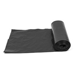 DayBays HDPE Müllsäcke 150L Extra Stark 80x120 cm – 3000 Stück, Schwarz, Ideal für Haushalt, Gastronomie & Events