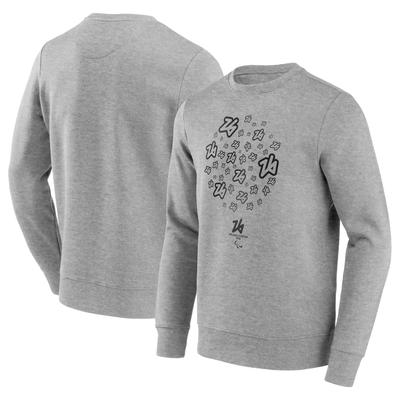 Milano Cortina Sweatshirt mit Rundhalsausschnitt und Logoaufklebern für die Paralympics 2026 – Grau Image