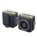 P6 mini altoparlante Bluetooth magnetico con clip, piccolo altoparlante Bluetooth portatile wireless con suono forte, orologio, luce notturna, supporto per scheda TF, per casa, ufficio, viaggi,