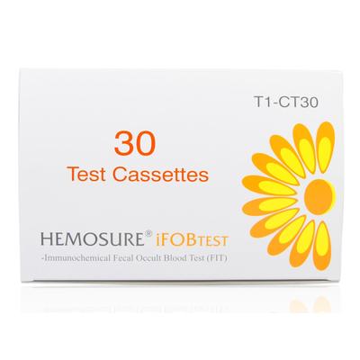 Test Cassette 30 Cassettes For Hemosure iFOBT Test Kit (679517_BX)
