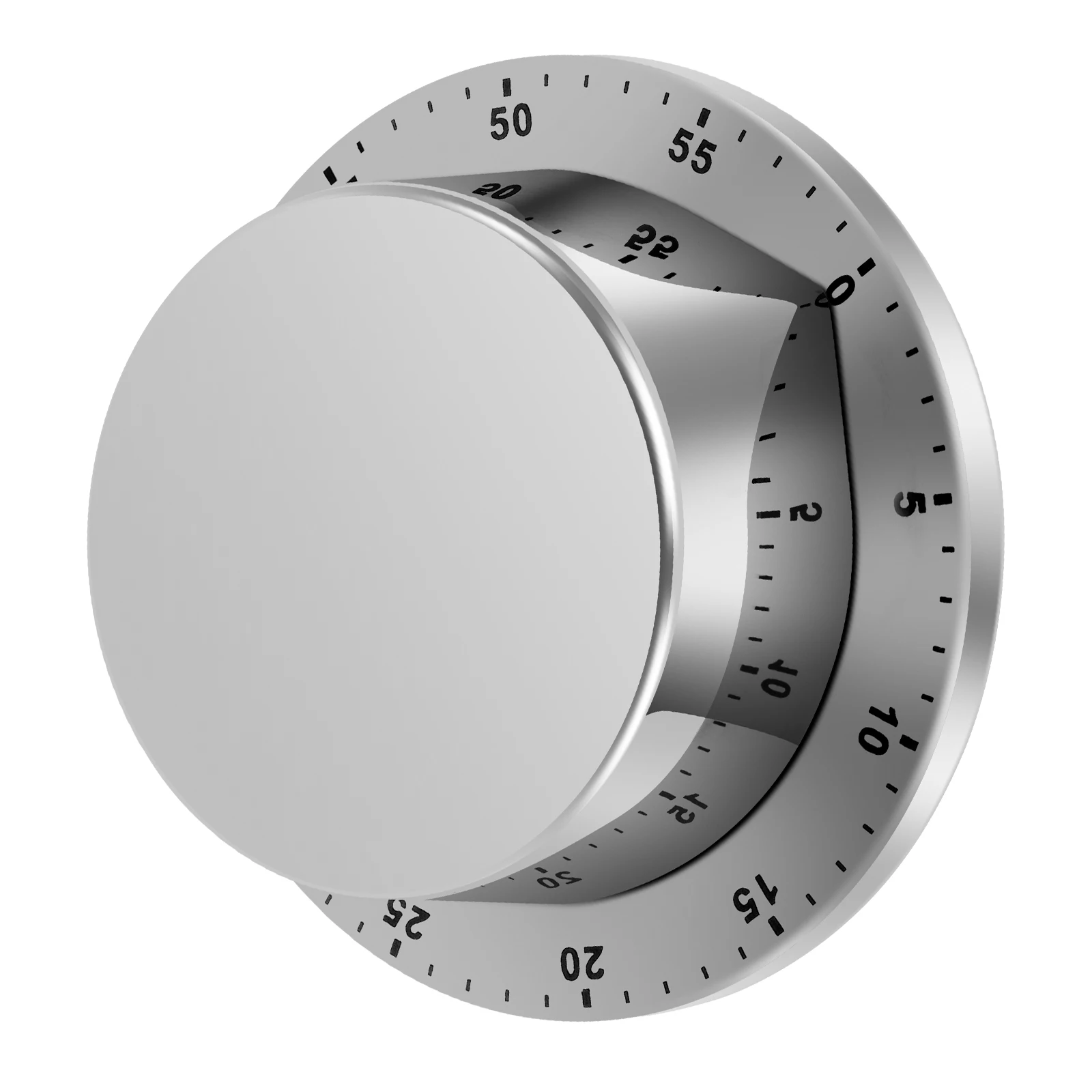 Minuterie de cuisine ABS et acier, minuterie de cuisine étanche, compte à rebours, minuterie magnétique requise, minuterie de cuisine mécanique
