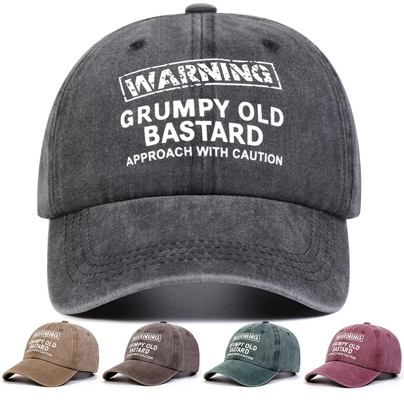 Baseballkappe mit Buchstabendruck, tägliche Freizeitreisen, Sonnenschutz, Wandern, Entenschnabelmütze, Camping, Party Image