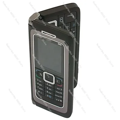 Used Nokia E90 - Unlocked QWERTY Flip Phone with Color Display