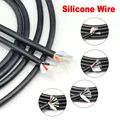 Filo di gomma siliconica 2/3/4/6 core Isolamento flessibile Cavi in rame stagnato ad alta temperatura Sq 0,3/0,5/0,75/1/1,5/2/2,5/4/6 mm