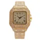 2025 montres de mode pour hommes femmes glacé montre homme luxe diamant montre unisexe montres à Quartz Relogio cadeau livraison directe