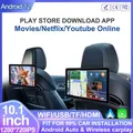 Android Bluetooth AirPlay Nuovo display per poggiatesta Display Touch screen per tablet IPS per lettore di sedili posteriori per auto Film/Netflix/Youtube