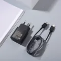 Adattatore per caricabatterie rapido PD da 25 W Max UE USA UK EP-TA800 per Samsung Galaxy Note 10 20 S25 S24 S23 S22 Ultra Plus Cavo da USB C a C da 1 M