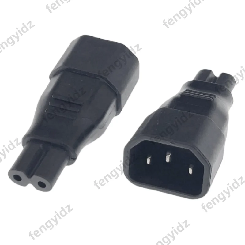 Fengyidz IEC 320 C14 auf C7 Adapter IEC C7 auf C14 AC Adapter Wasserkocher 3-Pin C14 Stecker auf C7 Buchse Stromwandler Steckdose Image