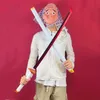 40 Zoll Dämon Sayaer Kyojuro Katana Anime Kinderspion P Road PS Echte Größe Japa Nese Katana Dämonentöter: Kimetsu no Yaiba Suord Messer Samurai Säbelspielzeug