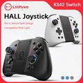LinYuvo KS42 joycon per Nintendo Switch con controller wireless Joypad effetto Hall compatibile a sei assi/Macros/Turbo/luce RGB