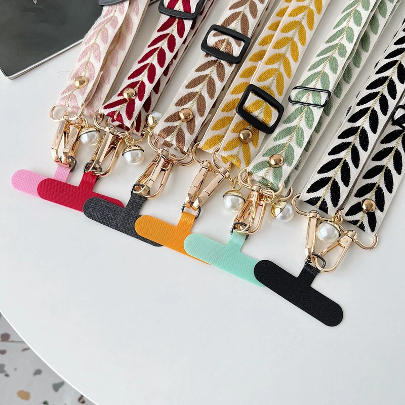 Lanière de cou universelle pour téléphone portable, corde à bandoulière, clés Anti-perte, support de sangle pour Smartphone, sangle de cou, corde de suspension