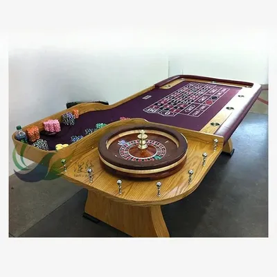 Professional entertainment roulette table, luxury home poker table 2024 new Russian roulette table
