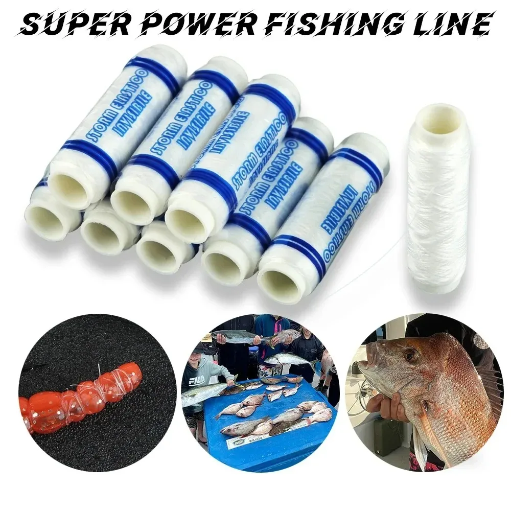 High-strength elastic fishing line 0.2mm 250M Invisible Fishing Bait Line elastic thread Fishing Line Fishing Line Fishing Good