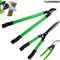 3pcs/set Garden Tools Set Lopper Pruning Shear Garden Scissors green Portable Pruning Shears Ideal for Indoor Outdoor Gardening