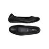 Semler Damen Ballerinas, Gr. 6, schwarz, Leder