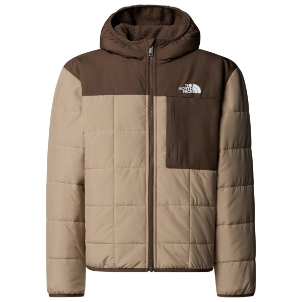 The North Face - Boy's Reversible Shasta FZ Hooded Jacket - Kunstfaserjacke Gr M beige/braun