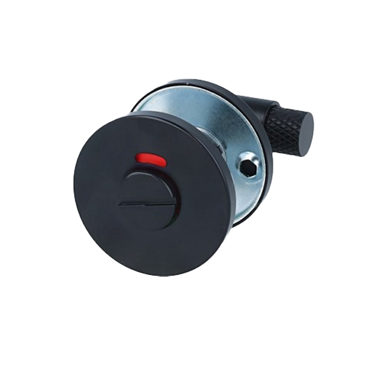 MS Beschläge Türrosetten Schwarz - Edelstahl Clipsrosetten Paar WC - Metallunterkonstruktion Image