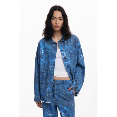 Frayed paisley jacket