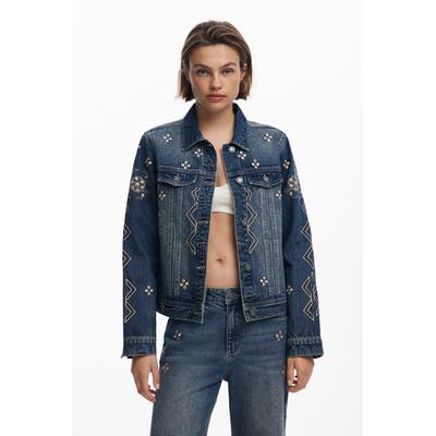 Mirror denim jacket
