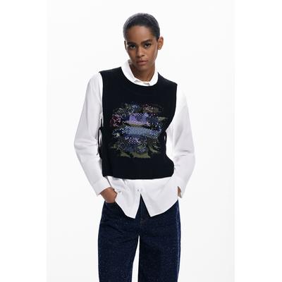 2-in-1 floral shirt