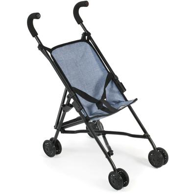 Puppenbuggy CHIC2000 "Roma, Mini-Buggy", blau (jeans blau), Puppenwagen, KinderB:29cm H:57cm T:50cm, Metall, Kunststoff, Stoff, B:29cm H:57cm T:50cm Image