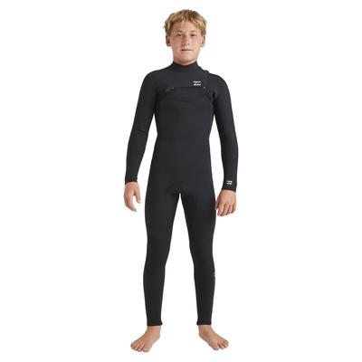 Neoprenanzug BILLABONG "5/4mm Foil", Kinder, Gr. 14 ( 155-163cm & 46-50 kg), schwarz, 80% Neopren, 20% Nylon, Sportanzüge