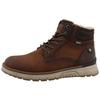 Winterboots TOM TAILOR, Herren, Gr. 46, braun (braun used), Lederimitat, casual, Schuhe, mit Innenreißverschluss