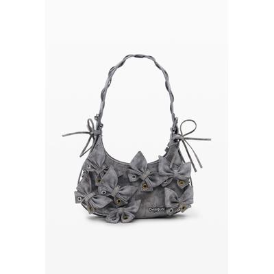Small bag with butterfly appliqués