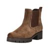 Stiefelette GABOR "Gabor Stiefelette Veloursleder/Textil", Damen, Gr. 37, whisky, Veloursleder, Textil, casual, Schuhe
