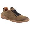 Barfußschuh JOSEF SEIBEL "Wallace 04", Herren, Gr. 47, grün (oliv), Leder, used, casual, Schuhe, Barfußschuh, Komfortschuh in Weite G
