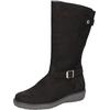 Stiefel WALDLÄUFER "HOJA", Damen, Gr. 7 (40,5), Normalschaft, schwarz, Nubukleder, sportlich, Schuhe, Boots, Winterstiefel, Bequemschuh, Komfortweite H = sehr weit
