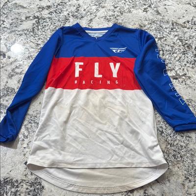 Nike Shirts & Tops | Kids Fly Racing F-16 Blue And Red Long Sleeve Shirt | Color: Blue/Red | Size: Lb