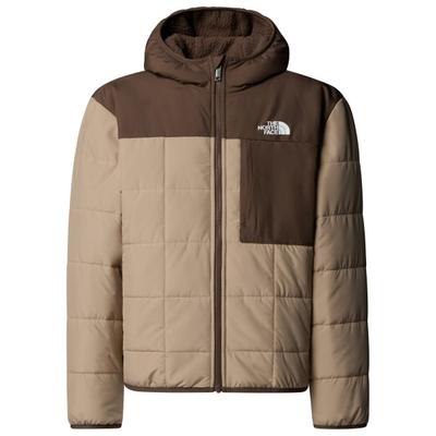 The North Face - Boy's Reversible Shasta FZ Hooded Jacket - Kunstfaserjacke Gr XS beige/braun Image