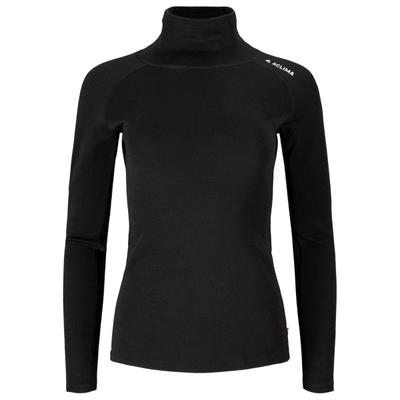 Aclima - Women's WarmWool Roll Neck - Merinounterwäsche Gr M schwarz Image