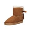 Stiefelette MUSTANG SHOES "Mustang Shoes Stiefelette Veloursleder", Damen, Gr. 41, braun (cognac), Veloursleder, casual, Schuhe