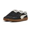 Sneaker PUMA "PALERMO PREMIUM", Gr. 47, puma schwarz, warm weiß, Leder, unifarben, sportlich, Schuhe