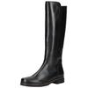 Stiefel GABOR "Gabor Stiefel Leder/Textil", Damen, Gr. 39, schwarz, Leder, Textil, casual, Schuhe