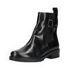 Stiefelette GABOR "Gabor Stiefelette Leder/Textil", Damen, Gr. 42, schwarz, Leder, Textil, casual, Schuhe