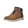 Schnürstiefelette TOM TAILOR "Tom Tailor Stiefelette Lederimitat", Herren, Gr. 43, braun, Lederimitat, casual, Schuhe