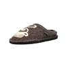 Hausschuh HAFLINGER "Haflinger Hausschuhe Wolle", Herren, Gr. 38, braun, Textil, casual, Schuhe