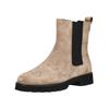 Stiefelette HÖGL "Högl Stiefelette Veloursleder/Textil", Damen, Gr. 39, grau (taupe), Veloursleder, Textil, casual, Schuhe
