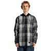 Langarmhemd DC SHOES "Ruckus", Herren, Gr. M, US-Größen, schwarz, 100% Baumwolle, Langarm, Hemden