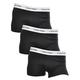 Calvin Klein Men's 3 Pack Low Rise Trunks - Cotton Stretch Boxers, Schwarz (Black 001), Small (3er Pack)