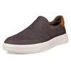 Slipper ECCO "ECCO Move M", Herren, Gr. 45, braun (dunkelbraun, cognac), Leder, klassisch, Schuhe, Halbschuh, Freizeitschuh, Schlupfschuh mit Stretcheinsätzen