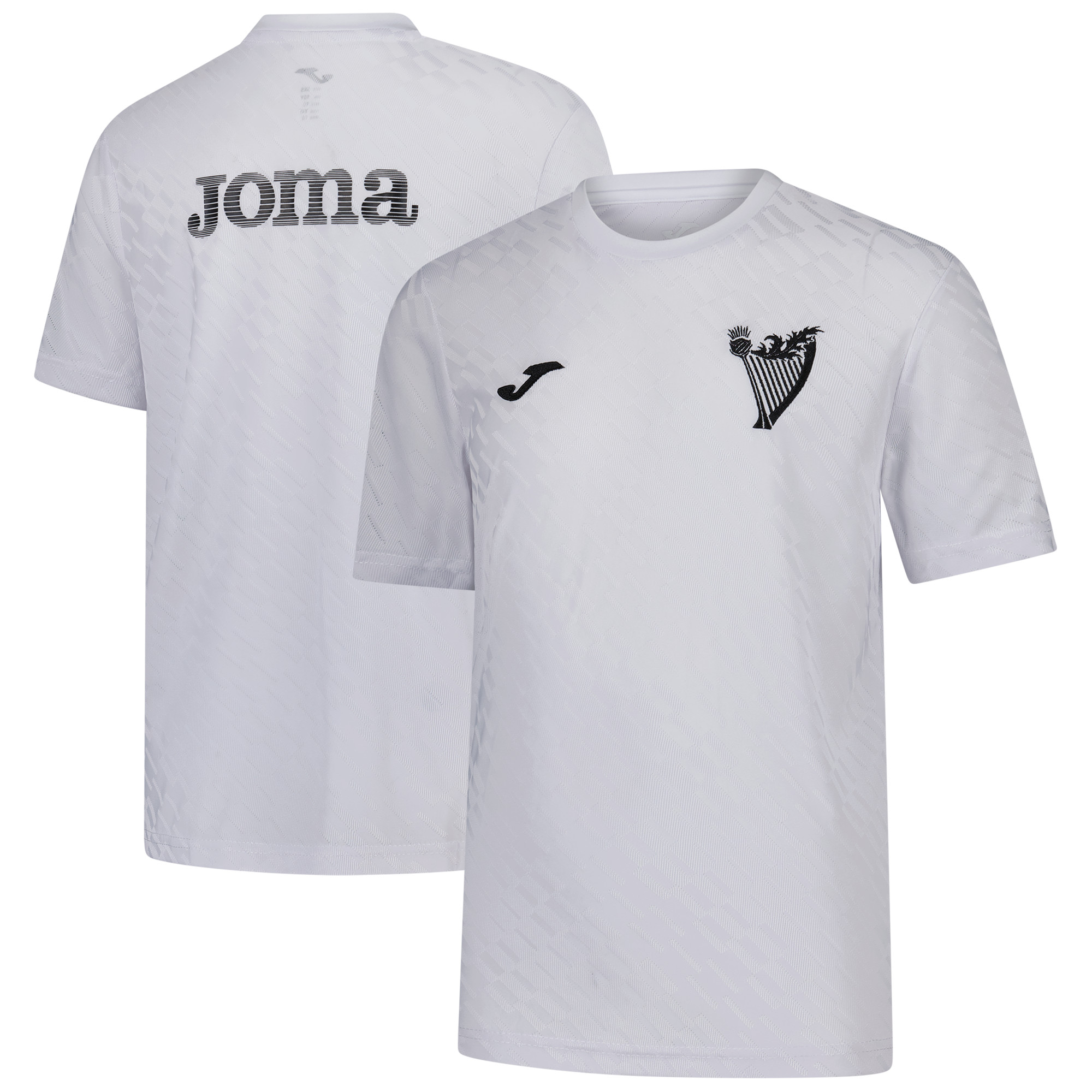 Hibernian Joma Heim Pre Match Oberteil - Weiß - Kinder Image