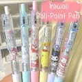 6 pz/set Anime Hellokitty Kuromi 0.5mm Penna Gel Kawaii My Melody Penna di Prova Ad Asciugatura Rapida Penna A Sfera Studente Forniture di Cancelleria