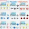 4pcs Joystick Cover For Sony PlayStation Psvita PS Vita PSV 1000 Fat/2000 Slim Protector Case Silicone Soft Thumb Stick Grip Cap
