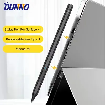 Capacitive Stylus Pen for Microsoft Surface Pro X 9 8 7 6 5 4 3 Book Laptop Go MPP2 0 Protocol Palm Rejection