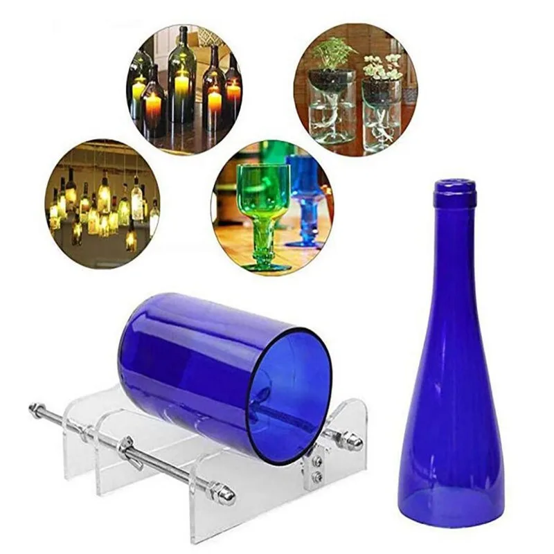 Heißer verkauf Praktische Flasche Cutter Werkzeug Professionelle Für Flaschen Schneiden Glas Flasche-Cutter DIY Cut Werkzeuge Maschine Wein Bier Image