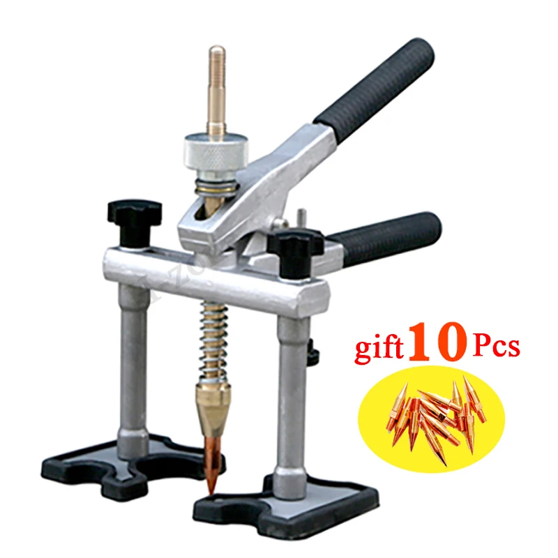 0-50mm Blech abzieher Daten wiederherstellung Auto Delle Reparatur Werkzeug 360 ° Drehgriff kein Kitt Finishing Punkts chweiß abzieher Image